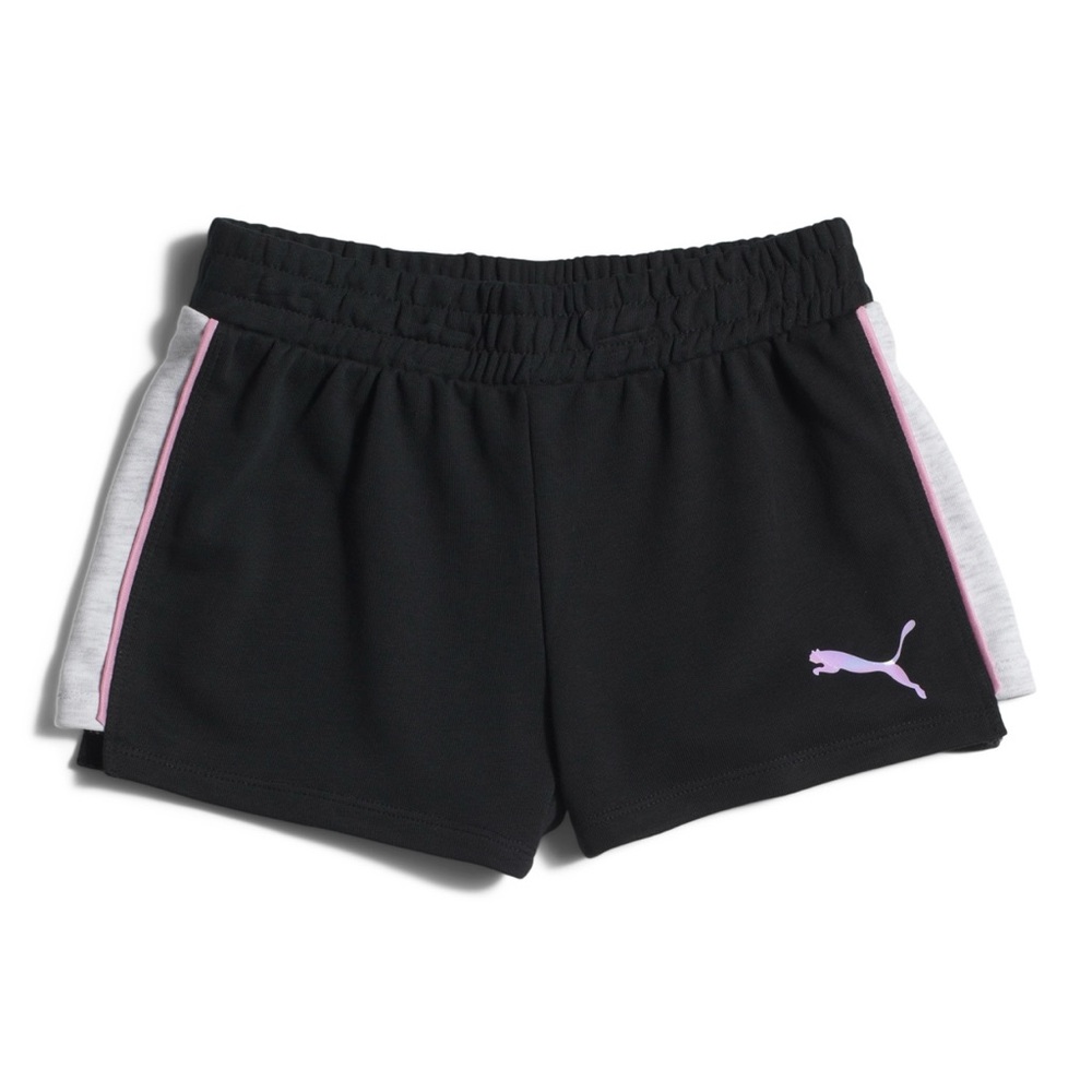 Big Girls Puma Core Pack French Terry Shorts Size Large NWT